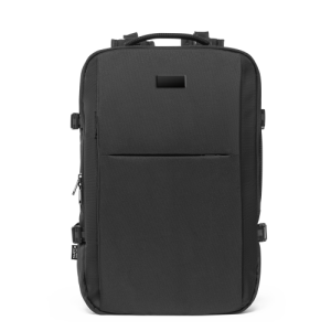 DALLAS PLATE. Mochila de viagem para notebook (17'3") em poliéster reciclado 600D de alta densidade, com compartimento para arrumação (29 L)