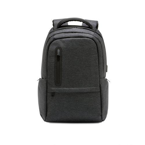 SPACIO. Mochila para notebook (17'') em Nylon 2Tone impermeável com dois compartimentos forrados e almofadados (20 L)