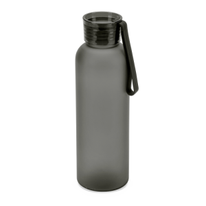 CARGNIN. Squeeze esportiva em PET 100% reciclado, com acabamento fosco (600 mL)
