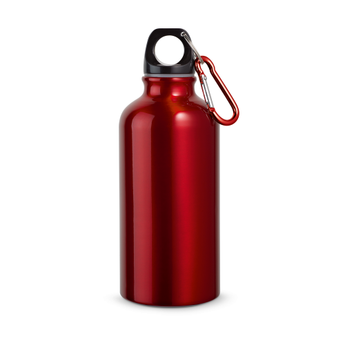 LANDSCAPE METTALIC. Garrafa esportiva em alumínio com acabamento metálico (400 mL)