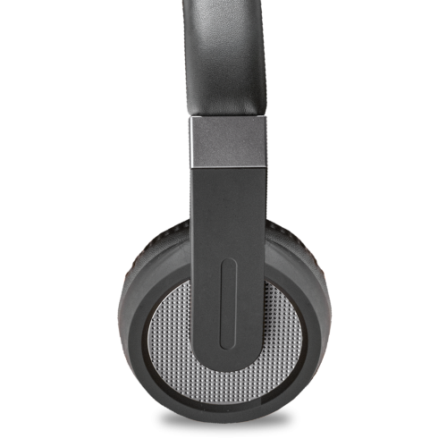 HOPPER. Fones de ouvido wireless com autonomia de 12h (300 mAh) e microfone, em ABS E PU