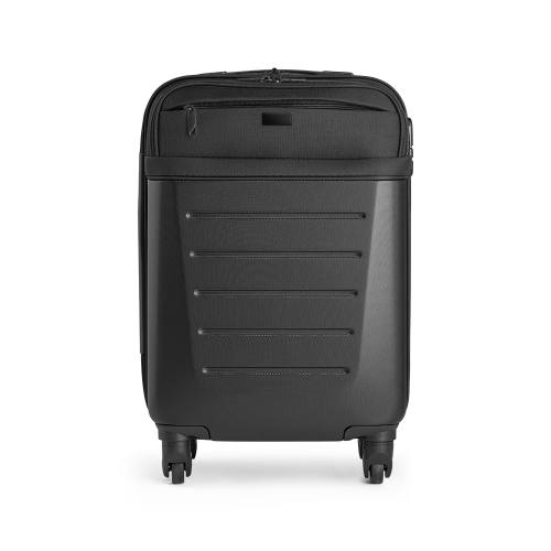 COIMBRA. Mala de viagem executivo em ABS e 600D com 4 rodas duplas e interior forrado (33 L)
