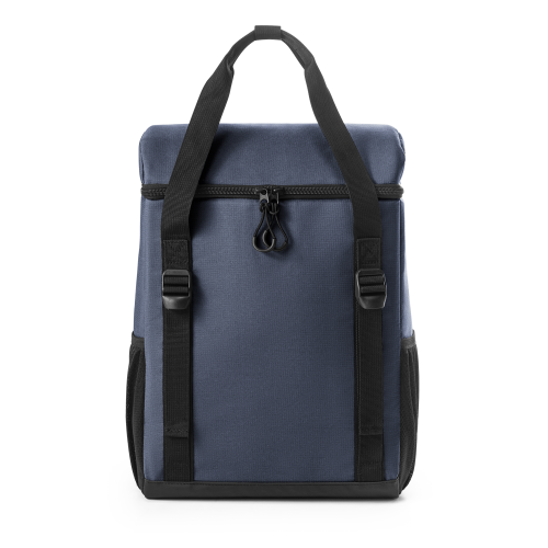 ROMA L. Cooler. Mochila térmica almofadada em ripstop poliéster reciclado 600D com interior forrado em PEVA 16 L