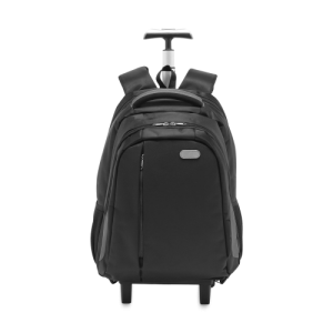 MIAMI. Mochila trolley para notebook (17'') em Nylon 999 impermeável com 2 rodas e sistema de proteção integrado (30 L)