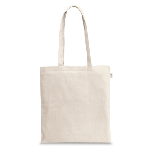 BEJA. Sacola em 100% algodão reciclado (180 g/m²)