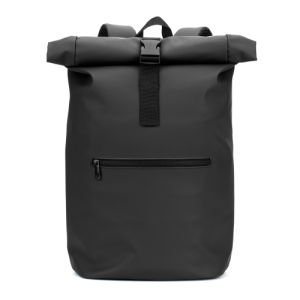 PORTLAND. Mochila "roll top" em PU com bolso para notebook (16")
