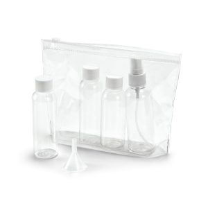 DENIRO. Bolsa de cosméticos hermética em PVC