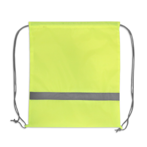RULES. Sacola tipo mochila em 210D com elementos refletores