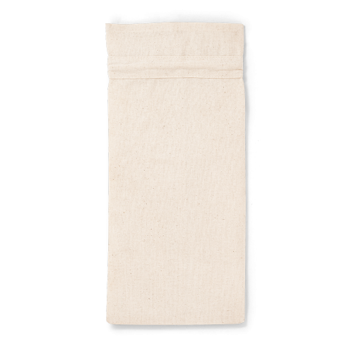 JEROME. Sacola para garrafa em 100% algodão(180 g/m²)