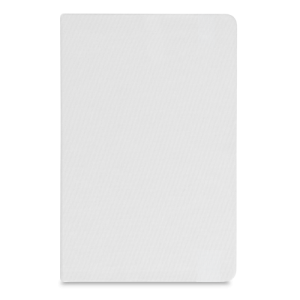ANNE SUB. Caderno A5 de capa dura em poliéster 100% reciclado 300D ideal para personalização em sublimação