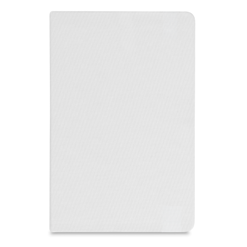 ANNE SUB. Caderno A5 de capa dura em poliéster 100% reciclado 300D ideal para personalização em sublimação