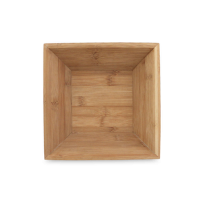 PEPPER. Saladeira em bambu em formato quadrado