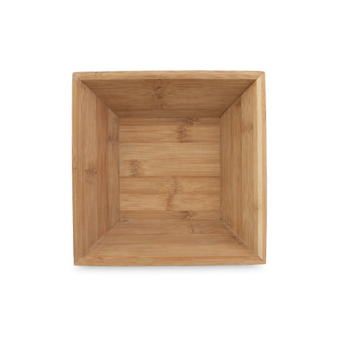 PEPPER. Saladeira em bambu em formato quadrado