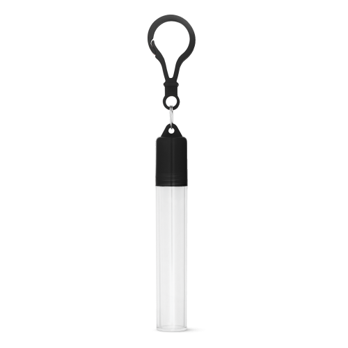 ZAMBA. Conjunto de canudo em aço inox e escova de limpeza