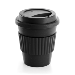 CUPPA. Copo de viagem em fibra de bambu (60%) e PP (40%) com tampa