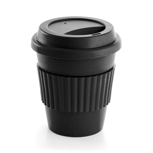 CUPPA. Copo de viagem em fibra de bambu (60%) e PP (40%) com tampa