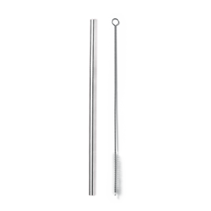 KAHANA. Canudo em aço inox com escova de limpeza
