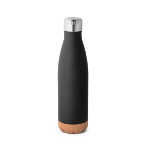 SOLBERG. Garrafa térmica em aço inox de parede dupla isolada a vácuo (560 mL)