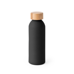 QUETA SOFT. Squeeze em alumínio com acabamento emborrachado (550 mL)