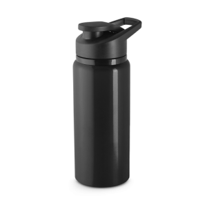 SHAWN. Squeeze esportiva em alumínio 100% reciclado com parede simples (660 mL)