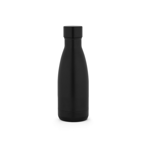 RE-BUFFON S. Garrafa térmica em aço inox 90% reciclado de parede dupla isolada a vácuo, com acabamento em mate (400 mL)