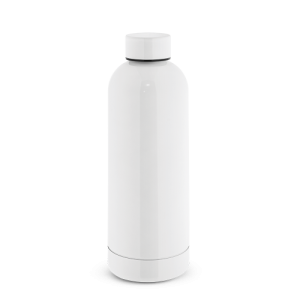 ODIN METTALIC. Garrafa térmica em aço inox 90% reciclado de parede dupla isolada a vácuo (550 mL)