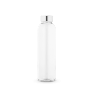SOLER. Squeeze em vidro com tampa em aço inox (500 mL)