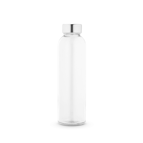 SOLER. Squeeze em vidro com tampa em aço inox (500 mL)
