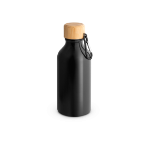 ROUSEY. Squeeze em alumínio 100% reciclado com cor sólida brilhante (400 mL)