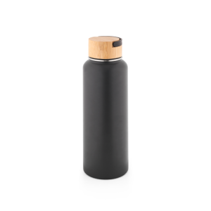 ARMSTRONG. Garrafa térmica em aço inox 90% reciclado de parede dupla isolada a vácuo, com revestimento em pó (1200 mL)