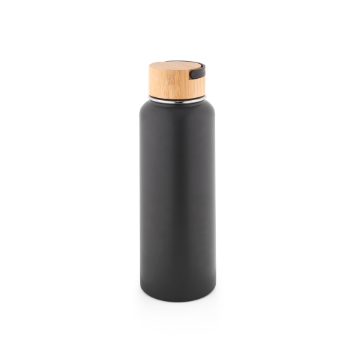 ARMSTRONG. Garrafa térmica em aço inox 90% reciclado de parede dupla isolada a vácuo, com revestimento em pó (1200 mL)