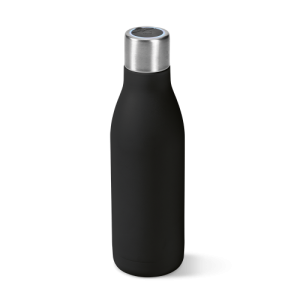 CHILWELL. Garrafa térmica em aço inox 90% reciclado de parede dupla com sistema de auto-sanitização UV (500 mL)