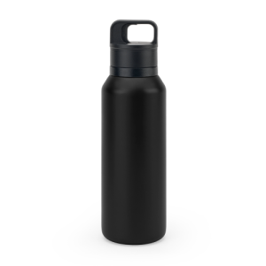 NICKLAUS. Garrafa térmica em aço inox 91% reciclado com parede dupla isolada a vácuo (590 mL)