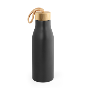 TOOMEY. Squeeze em aço inox 90% reciclado, de parede simples com acabamento em mate (570 mL)