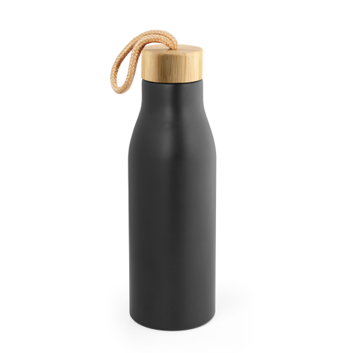 TOOMEY. Squeeze em aço inox 90% reciclado, de parede simples com acabamento em mate (570 mL)
