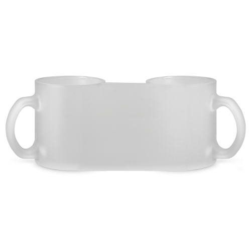 KENNY M. Caneca em vidro com efeito fosco (530 mL)