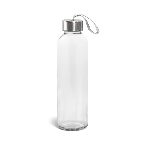 RAISE. Squeeze em vidro e tampa em aço inox com alça (520 mL)