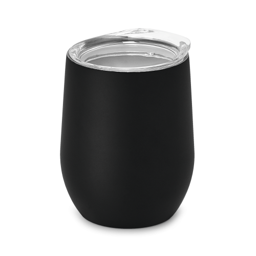 HYGGE. Copo de viagem em aço inox, térmico com parede dupla isolada a vácuo (400 mL)