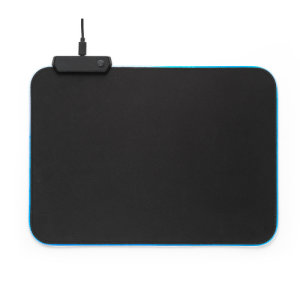 THORNE MOUSEPAD RGB. Mouse pad para jogos em poliéster com base antiderrapante em borracha