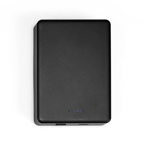 SMOOT 10. Bateria portátil com carregador por indução (wireless) em ABS 100% reciclado (10'000 mAh)